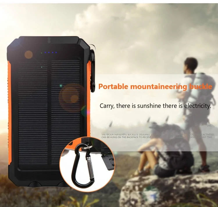 Waterproof Solar Power Bank