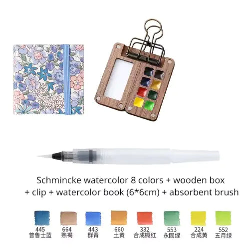 Portable Travel Watercolor Set